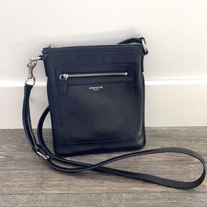 Luxury Coach New York crossbody bag or side bag.